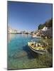 Agios Paulos Church and Fishing Boats, Rhodes, Dodecanese, Greek Islands, Greece, Europe-Sakis Papadopoulos-Mounted Photographic Print