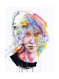 In A Single Moment All Her Greatness Collapsed-Agnes Cecile-Framed Art Print