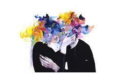 Girls Change Colors-Agnes Cecile-Art Print