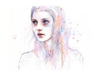 In A Single Moment All Her Greatness Collapsed-Agnes Cecile-Art Print