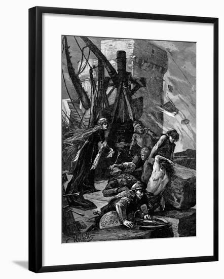 Agnes, Countess of Dunbar, known as Black Agnes, 1338-null-Framed Giclee Print