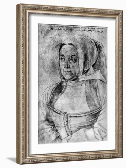 Agnes Durer, 1521-Albrecht Durer-Framed Giclee Print