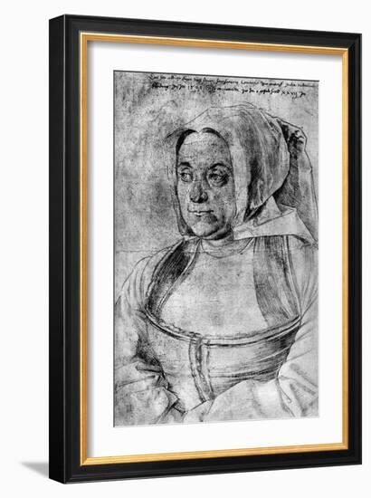 Agnes Durer, 1521-Albrecht Durer-Framed Giclee Print