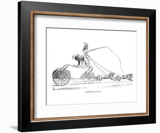 'Agnes T-n.', c1870-Unknown-Framed Giclee Print