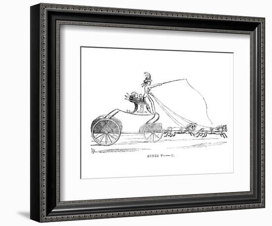 'Agnes T-n.', c1870-Unknown-Framed Giclee Print