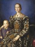 Portrait of Eleanor of Toledo, Wife of Grand Duke Cosimo I De' Medici, C1545-Agnolo Bronzino-Giclee Print