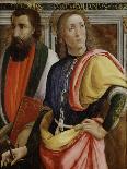 Sts Bartholomew and Julian the Hospitaler-Agnolo di Domenico di Donnino-Framed Giclee Print