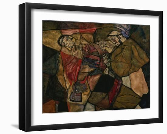 Agonie, 1912-Egon Schiele-Framed Giclee Print