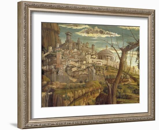 Agony in Garden-Andrea Mantegna-Framed Giclee Print