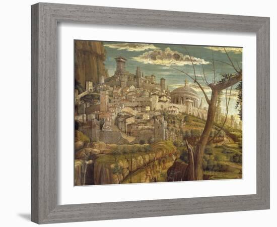 Agony in Garden-Andrea Mantegna-Framed Giclee Print