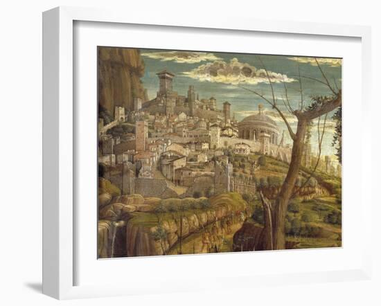 Agony in Garden-Andrea Mantegna-Framed Giclee Print