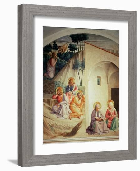 Agony in the Garden, 1442-Fra Angelico-Framed Giclee Print