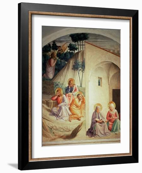 Agony in the Garden, 1442-Fra Angelico-Framed Giclee Print