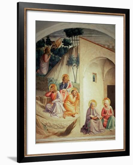 Agony in the Garden, 1442-Fra Angelico-Framed Giclee Print