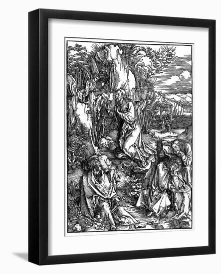 Agony in the Garden, 1498-Albrecht Durer-Framed Giclee Print