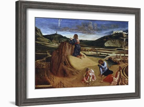 Agony in the Garden, c.1465-Giovanni Bellini-Framed Giclee Print