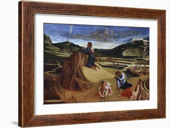 Agony in the Garden, c.1465-Giovanni Bellini-Framed Giclee Print