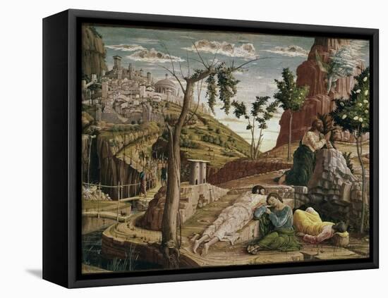 Agony in the Garden (St. Zeno Altarpiece Detail)-Andrea Mantegna-Framed Premier Image Canvas