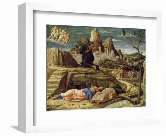 Agony in the Garden-Andrea Mantegna-Framed Giclee Print