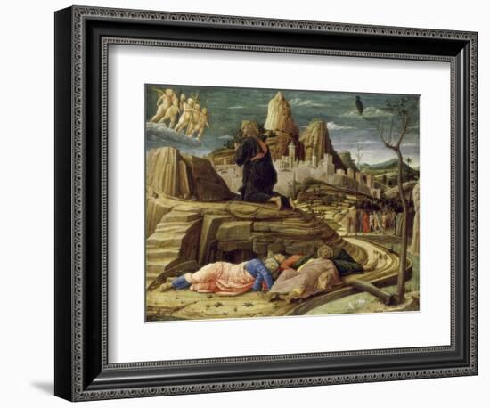 Agony in the Garden-Andrea Mantegna-Framed Giclee Print