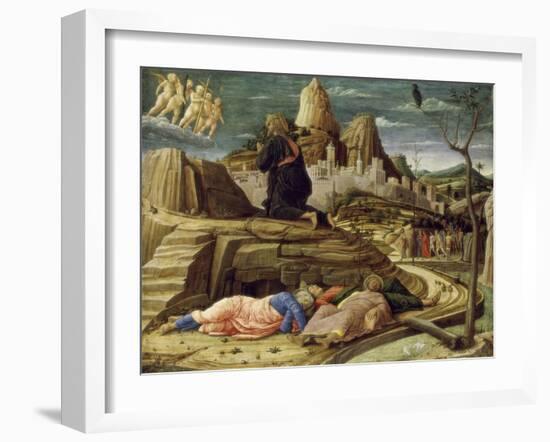 Agony in the Garden-Andrea Mantegna-Framed Giclee Print