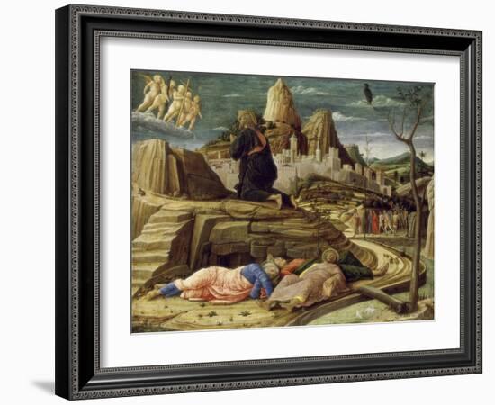 Agony in the Garden-Andrea Mantegna-Framed Giclee Print