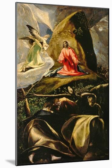 Agony in the Garden-El Greco-Mounted Giclee Print