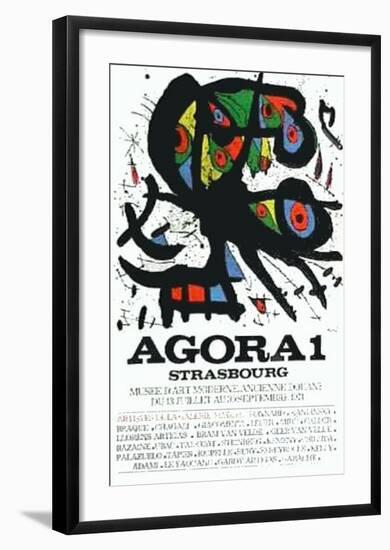 Agora I-Joan Miro-Framed Collectable Print