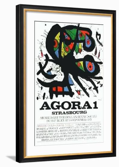 Agora I-Joan Miro-Framed Collectable Print