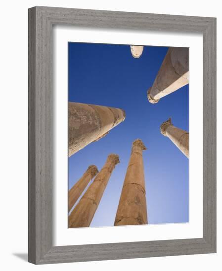 Agora, Jerash, Jordan-Michele Falzone-Framed Photographic Print