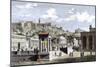 Agora, or Market Area, of Ancient Athens, with a Backdrop of the Acropolis-null-Mounted Giclee Print