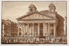 The Villa D'Este, 1833-Agostino Tofanelli-Giclee Print