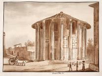 The Top Storey of the Colosseum, 1833-Agostino Tofanelli-Framed Giclee Print