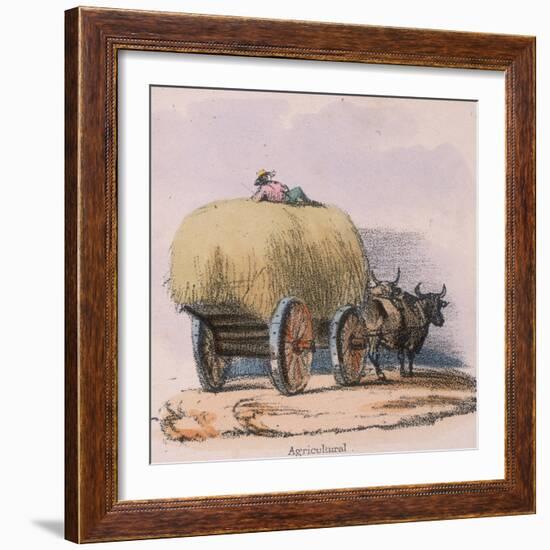 Agricultural, C 1845-Robert Kent Thomas-Framed Giclee Print