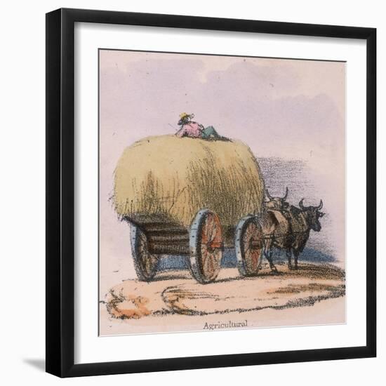 Agricultural, C 1845-Robert Kent Thomas-Framed Giclee Print