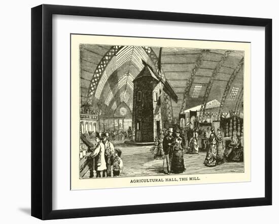 Agricultural Hall, the Mill-null-Framed Giclee Print