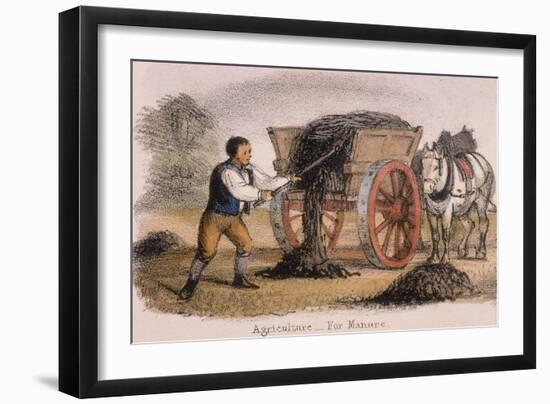 Agriculture, for Manure, C1845-Benjamin Waterhouse Hawkins-Framed Giclee Print