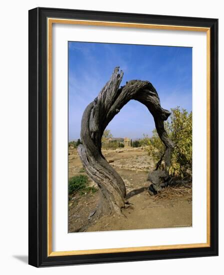 Agrigento, Unesco World Heritage Site, Sicily, Italy, Mediterranean, Europe-Oliviero Olivieri-Framed Photographic Print