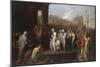 Agrippina Landing at Brundisium with the Ashes of Germanicus, 1768-Benjamin West-Mounted Giclee Print