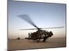 AH-64 Apache Gets Ready for Take Off at Camp Speicher-Stocktrek Images-Mounted Photographic Print