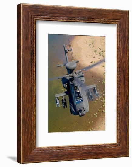 AH-64D Apache Longbow-null-Framed Art Print