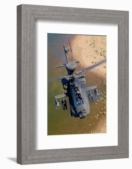 AH-64D Apache Longbow-null-Framed Art Print