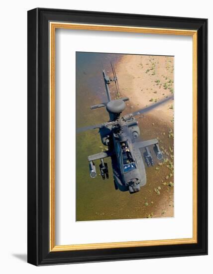 AH-64D Apache Longbow-null-Framed Art Print