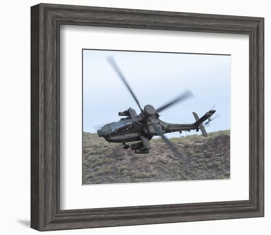 AH-64E Apache helicopter-null-Framed Premium Giclee Print