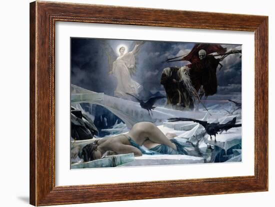 Ahasuerus at the End of the World-Adolph Hiremy-Hirschl-Framed Giclee Print