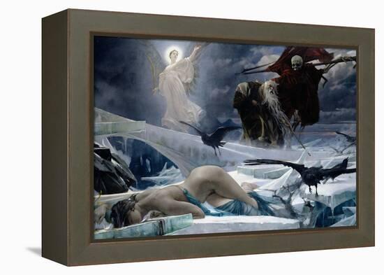 Ahasuerus at the End of the World-Adolph Hiremy-Hirschl-Framed Premier Image Canvas