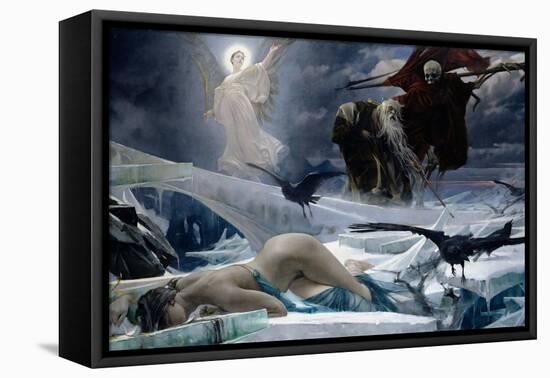 Ahasuerus at the End of the World-Adolph Hiremy-Hirschl-Framed Premier Image Canvas