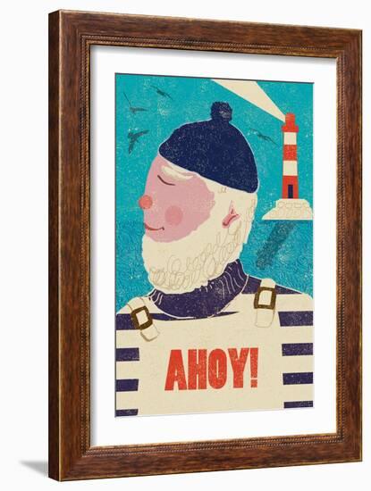 Ahoy!-Rocket 68-Framed Giclee Print