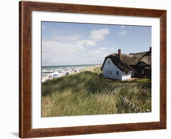 Ahrenhoop, Baltic Sea, Darvu-Fischland, Mecklenburg-Western Pomerania, Germany, Europe-Hans Peter Merten-Framed Photographic Print