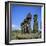 Ahu Nau Nau at Anakena Beach, Easter Island, Chile-Geoff Renner-Framed Photographic Print